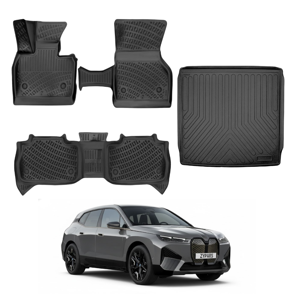 BMW iX Floor Mats and Cargo Liner 2021-2026