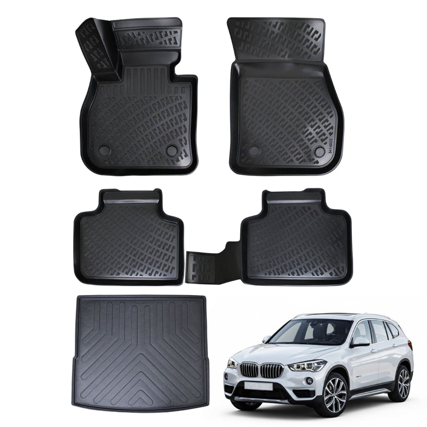 BMW X1 F48 Floor Mats and Cargo Liner 2015-2022 - Auto Accessory