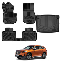 BMW X1 U11 Floor Mats and Cargo Liner 2022-2026, All Weather TPE Front, Rear & Cargo Set