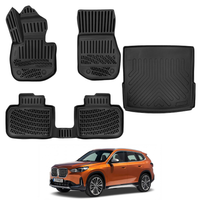 BMW X1 U11 Floor Mats and Cargo Liner 2022-2026, All Weather TPE Front, Rear & Cargo Set