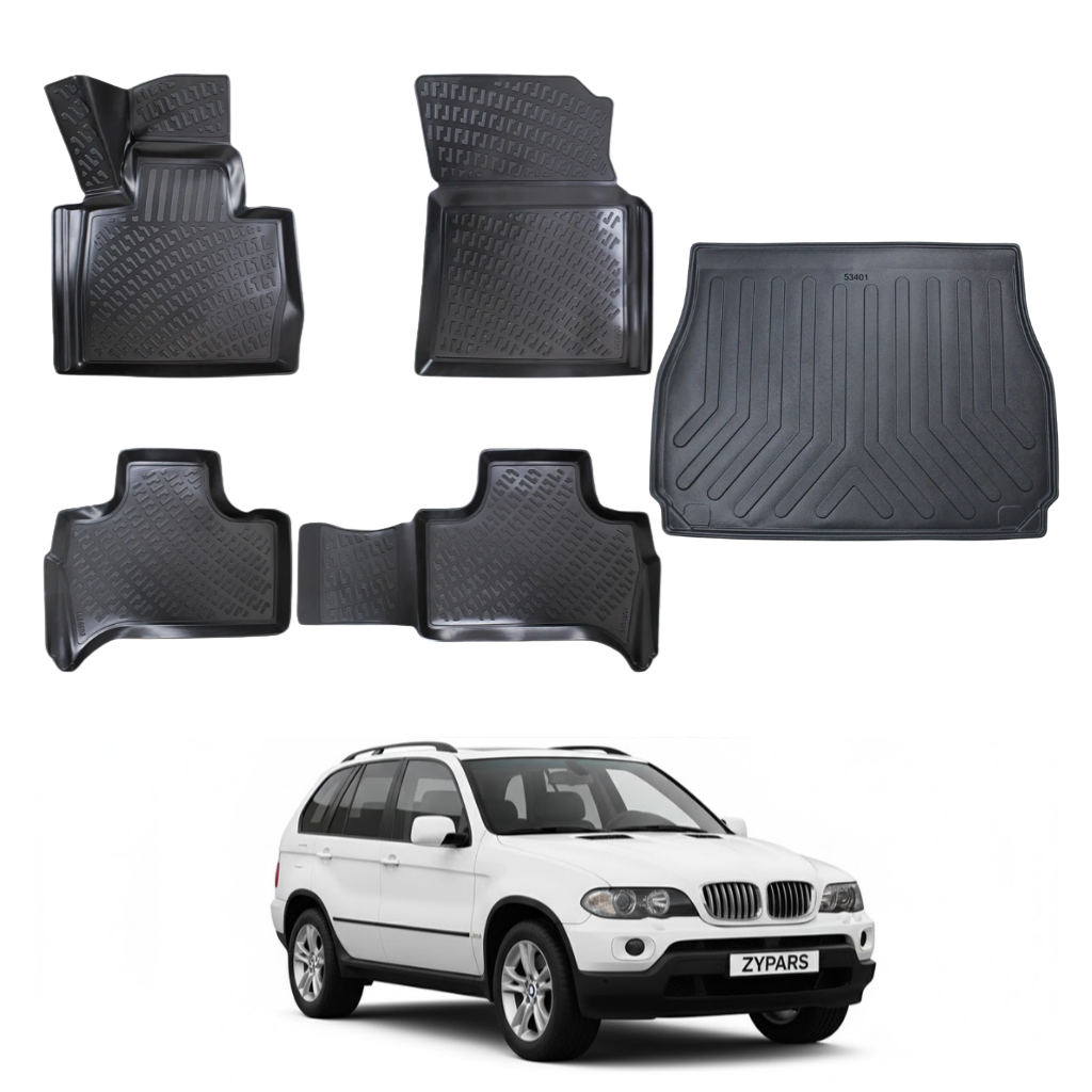 BMW X5 E53 Floor Mats and Cargo Liner 1999-2006