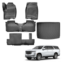 Cadillac Escalade ESV Floor Mats and Cargo Liner 2021-2026