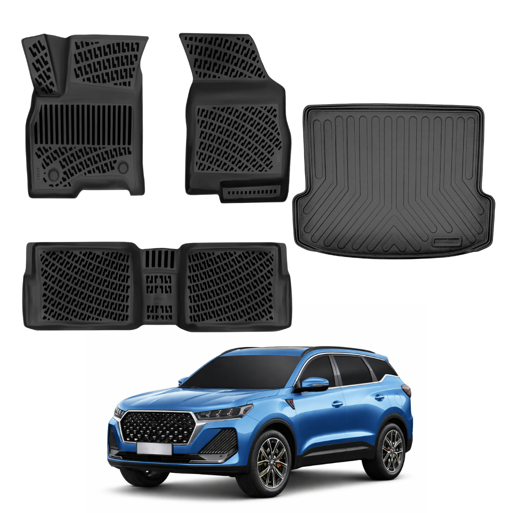 Chery Tiggo 7 Pro Max Floor Mats and Cargo Liner 2023-2025