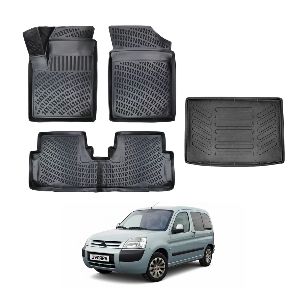 Citroen Berlingo Floor Mats and Cargo Liner 1998-2008