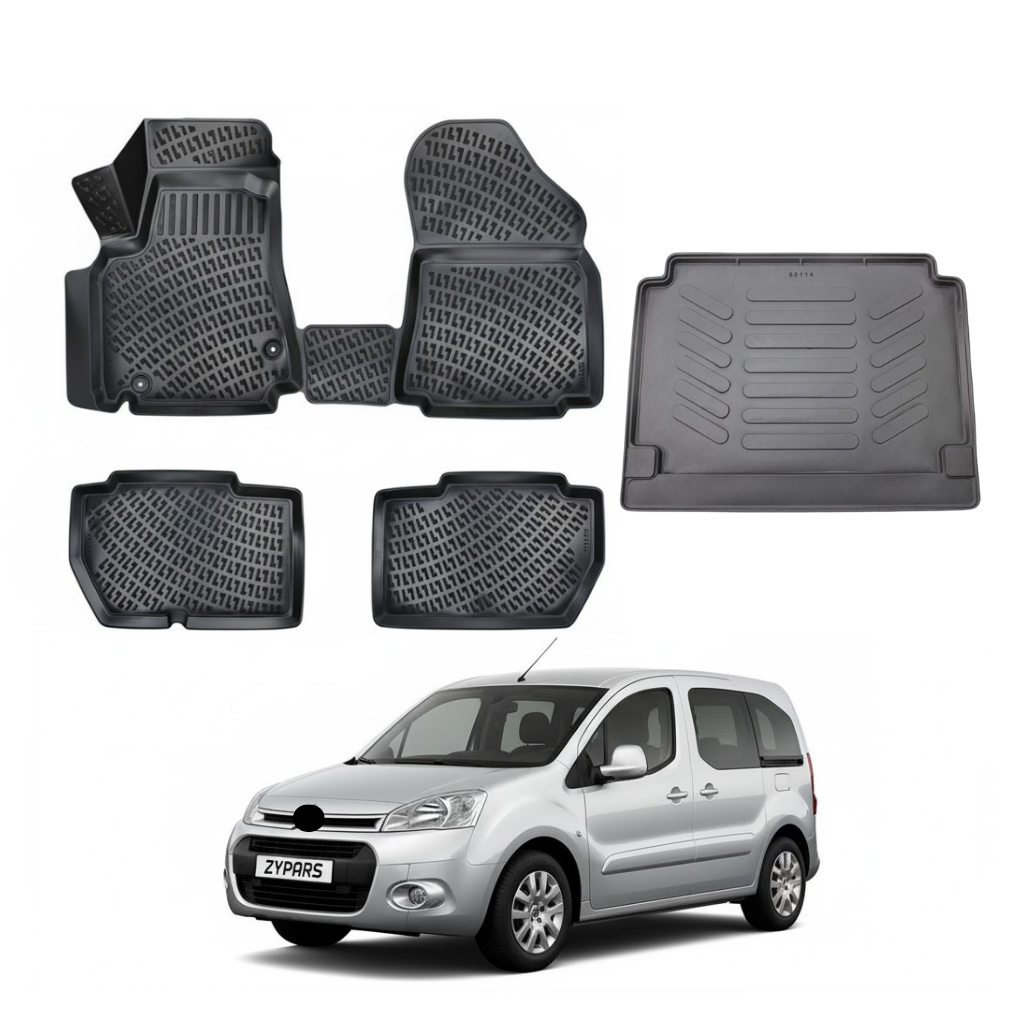 Citroen Berlingo Floor Mats and Cargo Liner 2008-2018