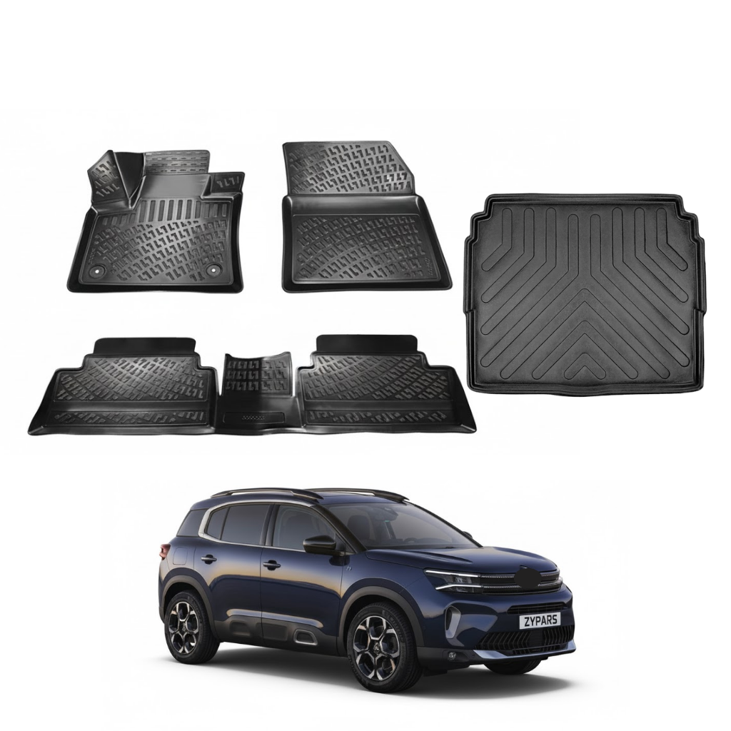 Citroen C5 Aircross Floor Mats and Cargo Liner 2022-2026 | Ehiltek Shop