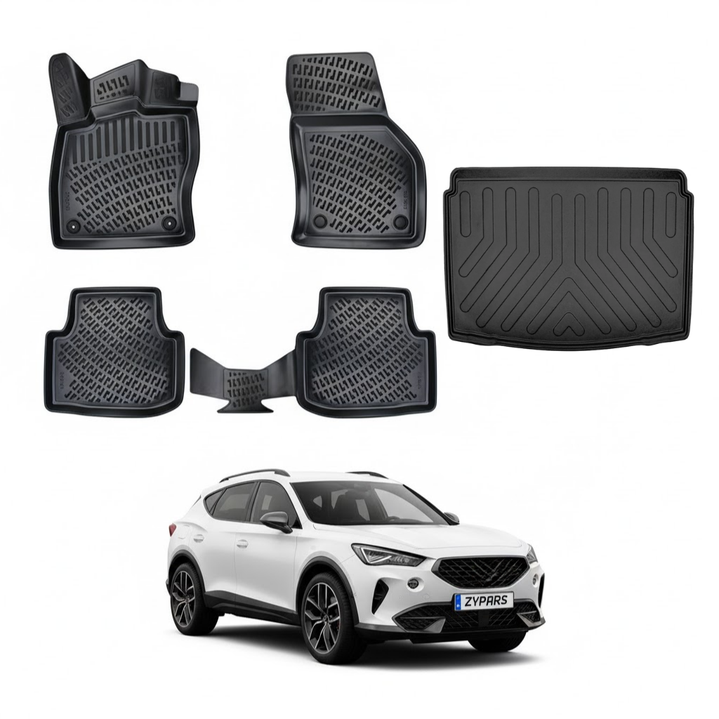 Cupra Formentor Floor Mats and Cargo Liner 2020-2023 | Ehiltek Shop