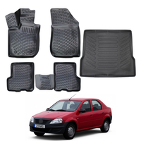 Dacia Logan Floor Mats and Cargo Liner 2004-2012