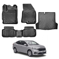 Dacia Logan Floor Mats and Cargo Liner 2021-2026
