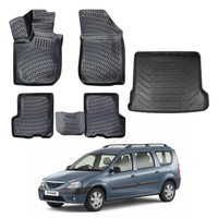 Dacia Logan MCV Floor Mats and Cargo Liner 2004-2012
