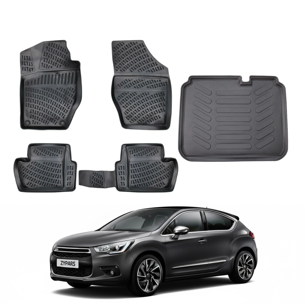 DS 4 Crossback Floor Mats and Cargo Liner 2010-2018