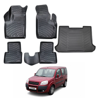 Fiat Doblo Floor Mats and Cargo Liner 2000-2009