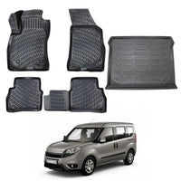 Fiat Doblo Floor Mats and Cargo Liner 2010-2015 - Auto Accessory