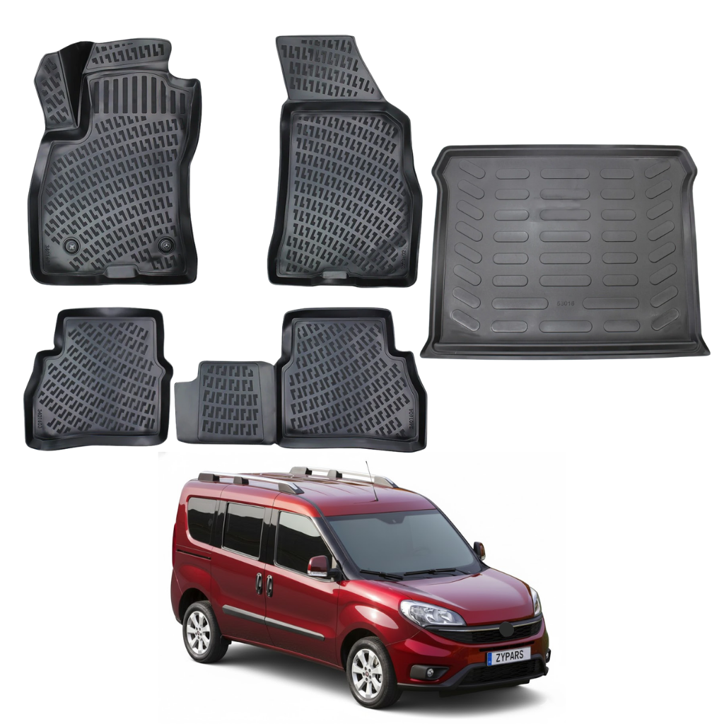 Fiat Doblo Floor Mats and Cargo Liner 2015-2022 | Ehiltek Shop