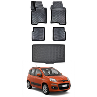 Fiat Panda Floor Mats and Cargo Liner 2011-2026