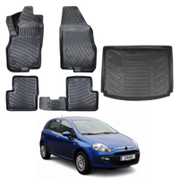Fiat Grande Punto/Evo Floor Mats and Cargo Liner 2010-2026