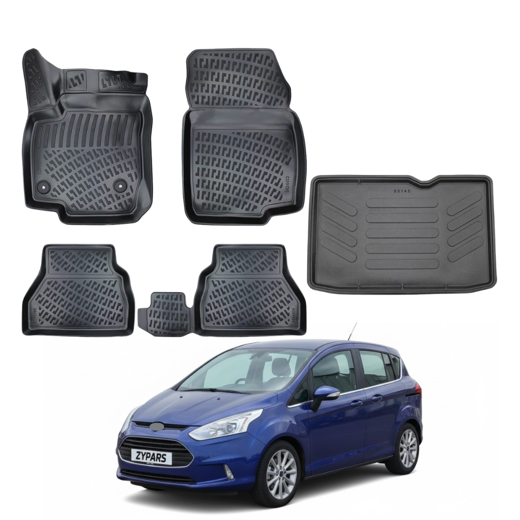 Ford B-Max Floor Mats and Cargo Liner 2011-2026