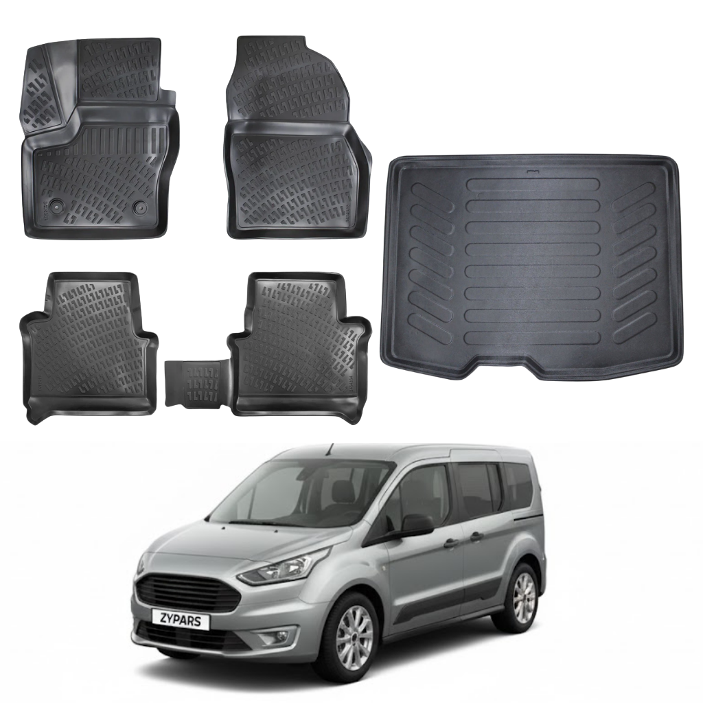 Ford Tourneo Connect Floor Mats and Cargo Liner 2013-2022