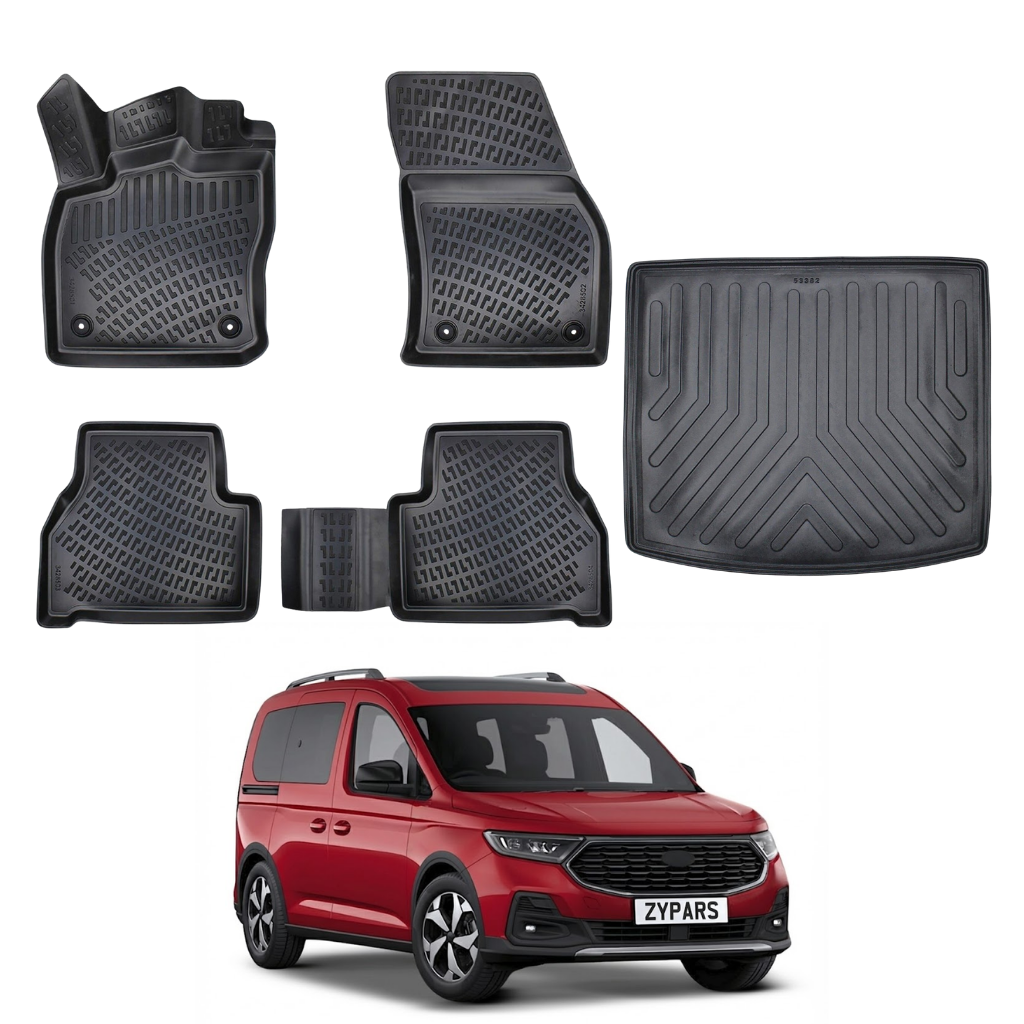 Ford Tourneo Connect Floor Mats and Cargo Liner 2023-2026
