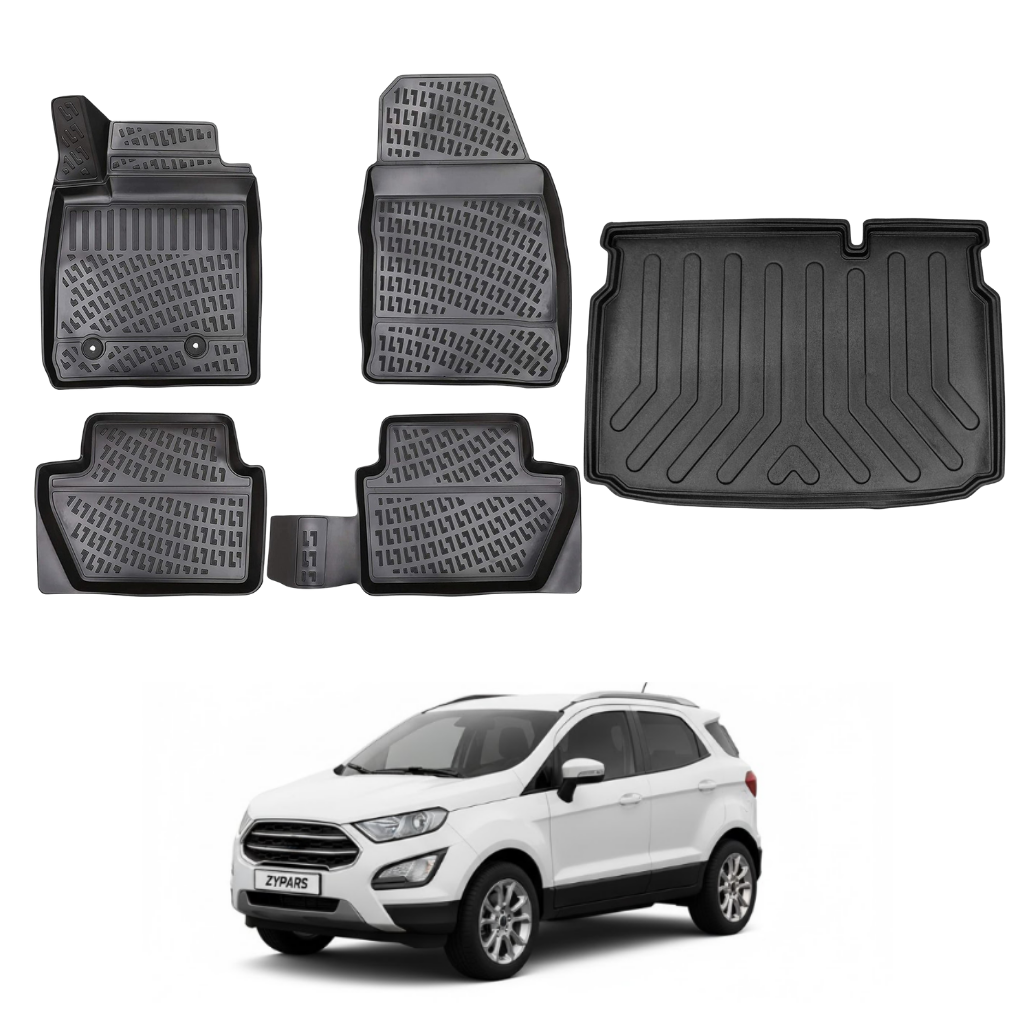 Ford Ecosport Floor Mats and Cargo Liner 2016-2026 | Ehiltek Shop