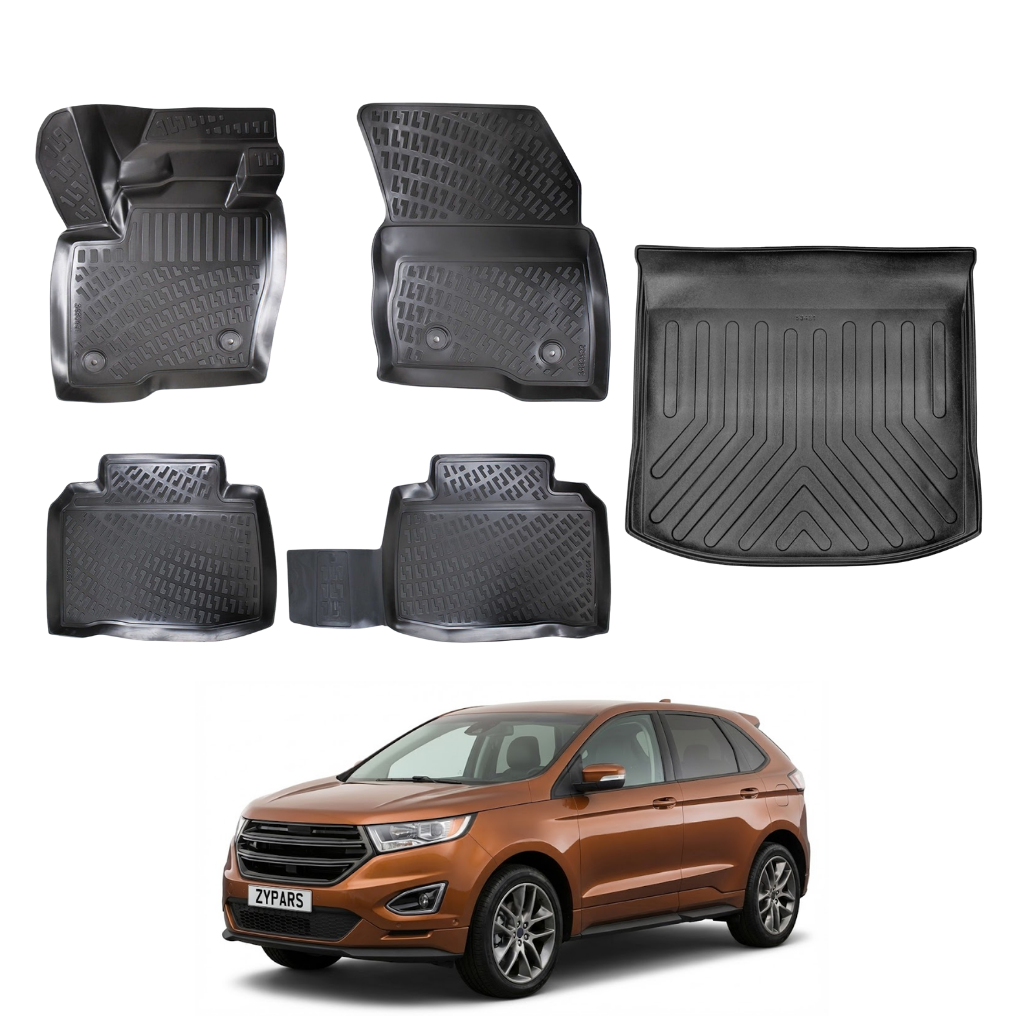 Ford Edge Floor Mats and Cargo Liner 2016-2026