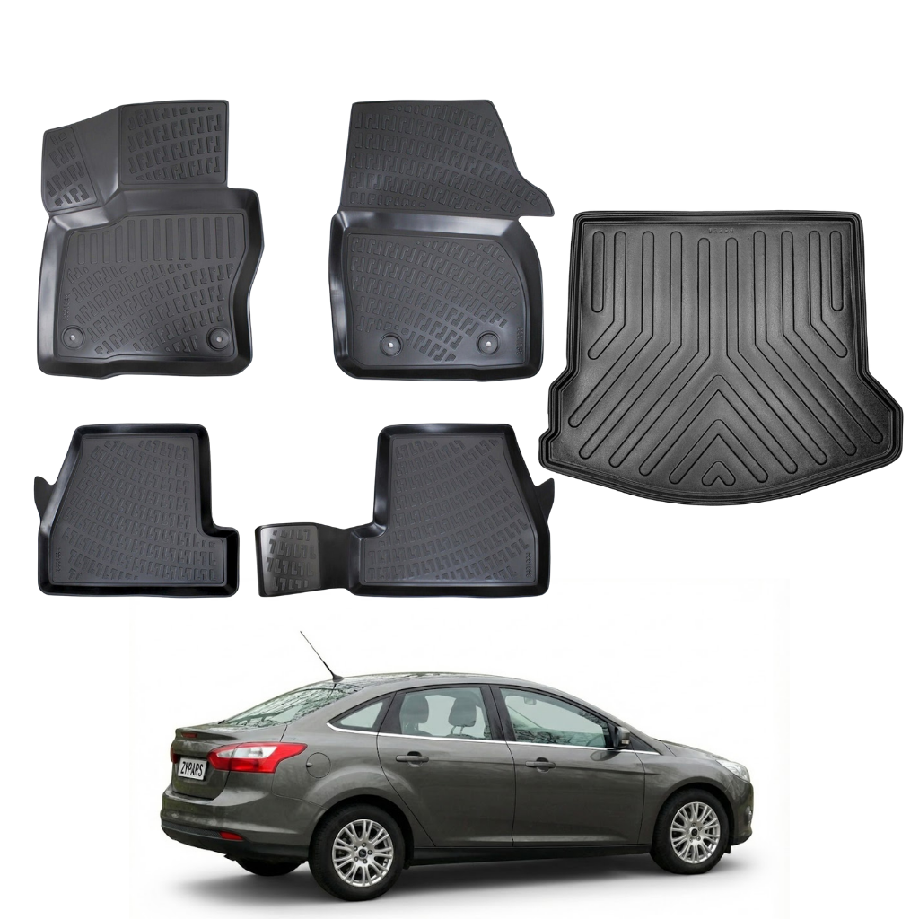 Ford Focus Floor Mats and Cargo Liner 2011-2014 | Ehiltek Shop
