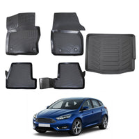 Ford Focus Floor Mats and Cargo Liner 2014-2018 - Auto Accessory