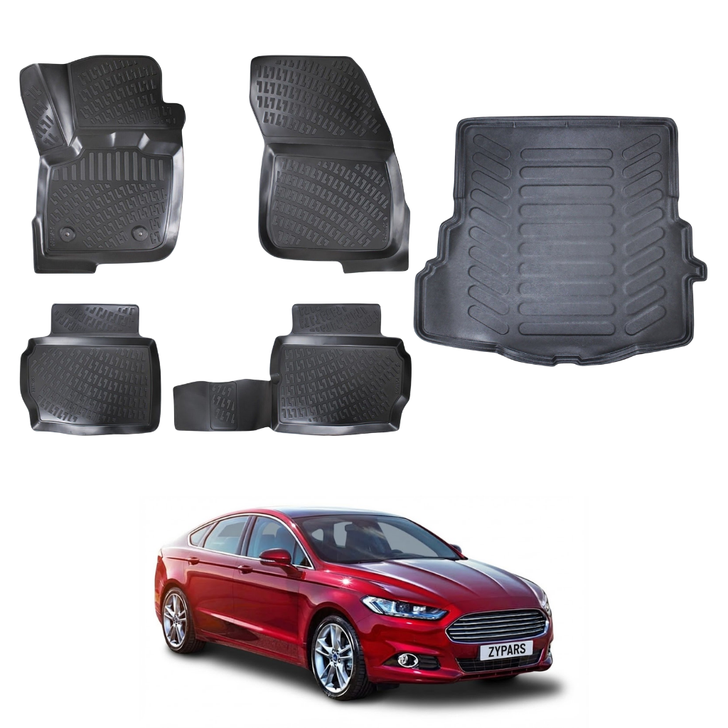 Ford Mondeo Floor Mats and Cargo Liner 2014-2026