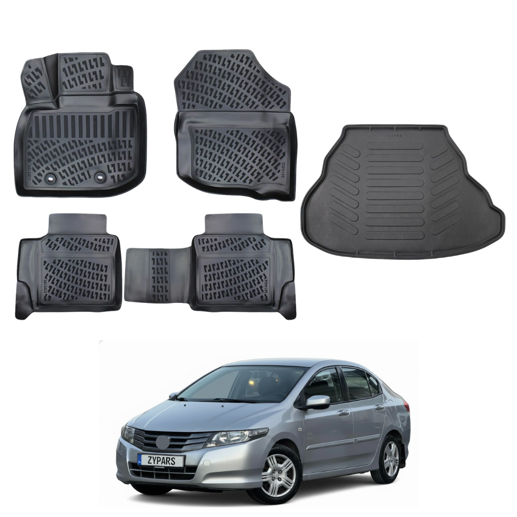 Honda City Floor Mats and Cargo Liner 2009-2013