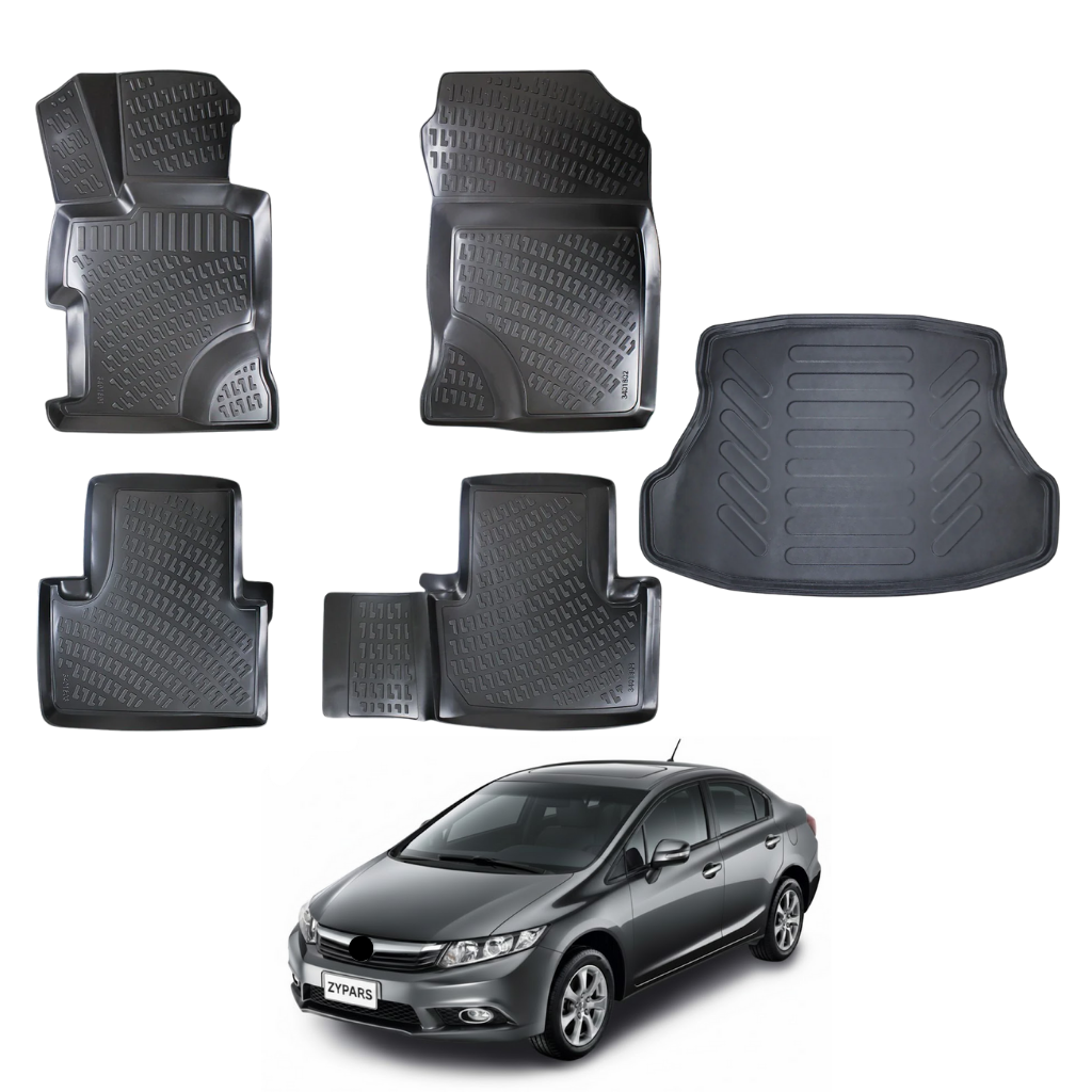 Honda Civic Floor Mats and Cargo Liner 2012-2016 | Ehiltek Shop