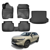 Honda HR-V Floor Mats and Cargo Liner 2022-2026, All Weather TPE Front, Rear & Cargo Set