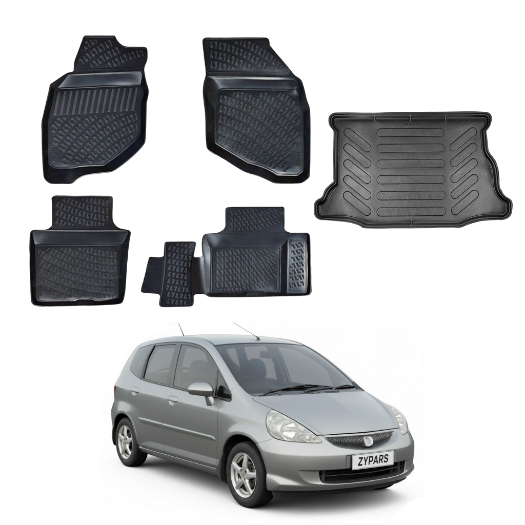 Honda Jazz Floor Mats and Cargo Liner 2002-2008