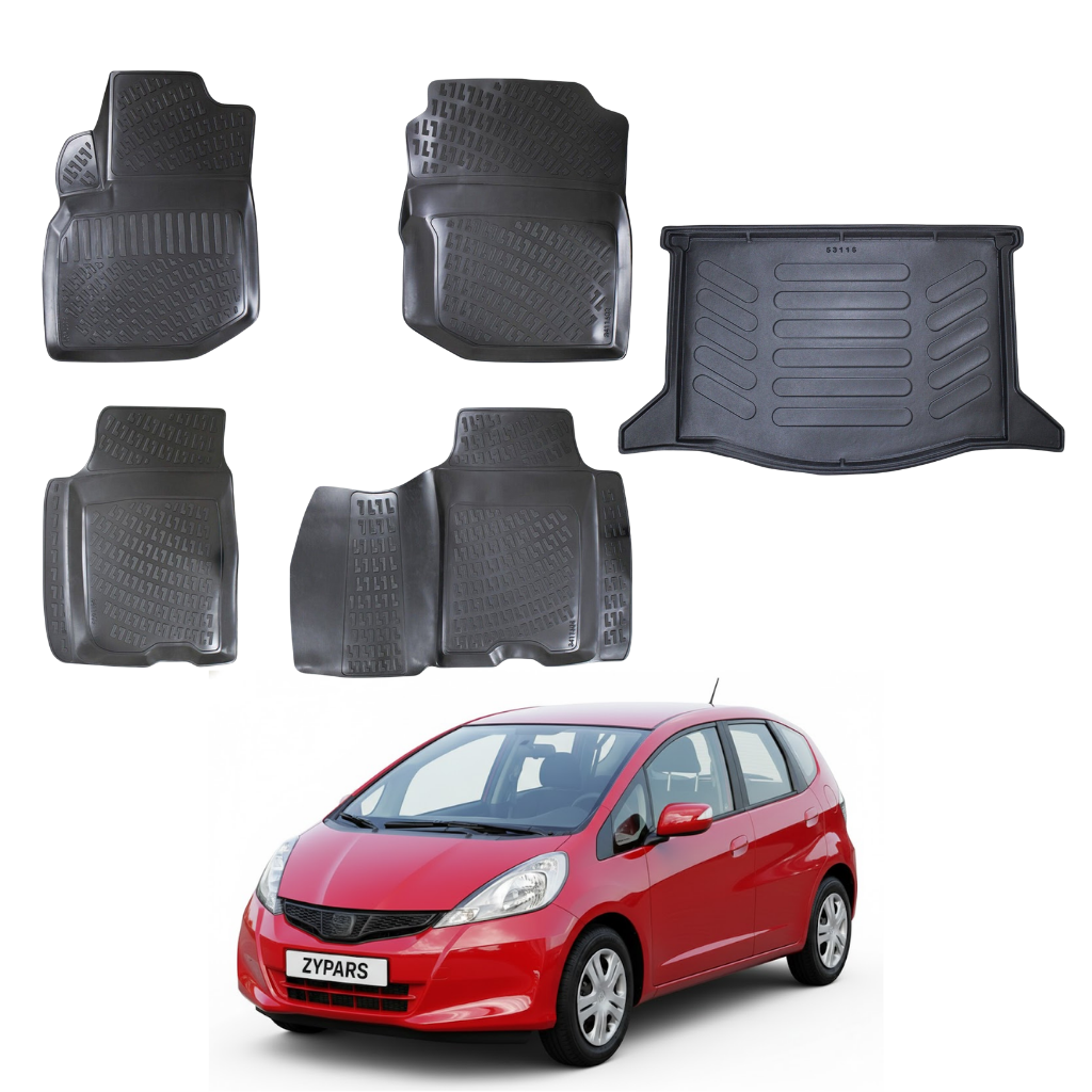 Honda Jazz Floor Mats and Cargo Liner 2009-2015