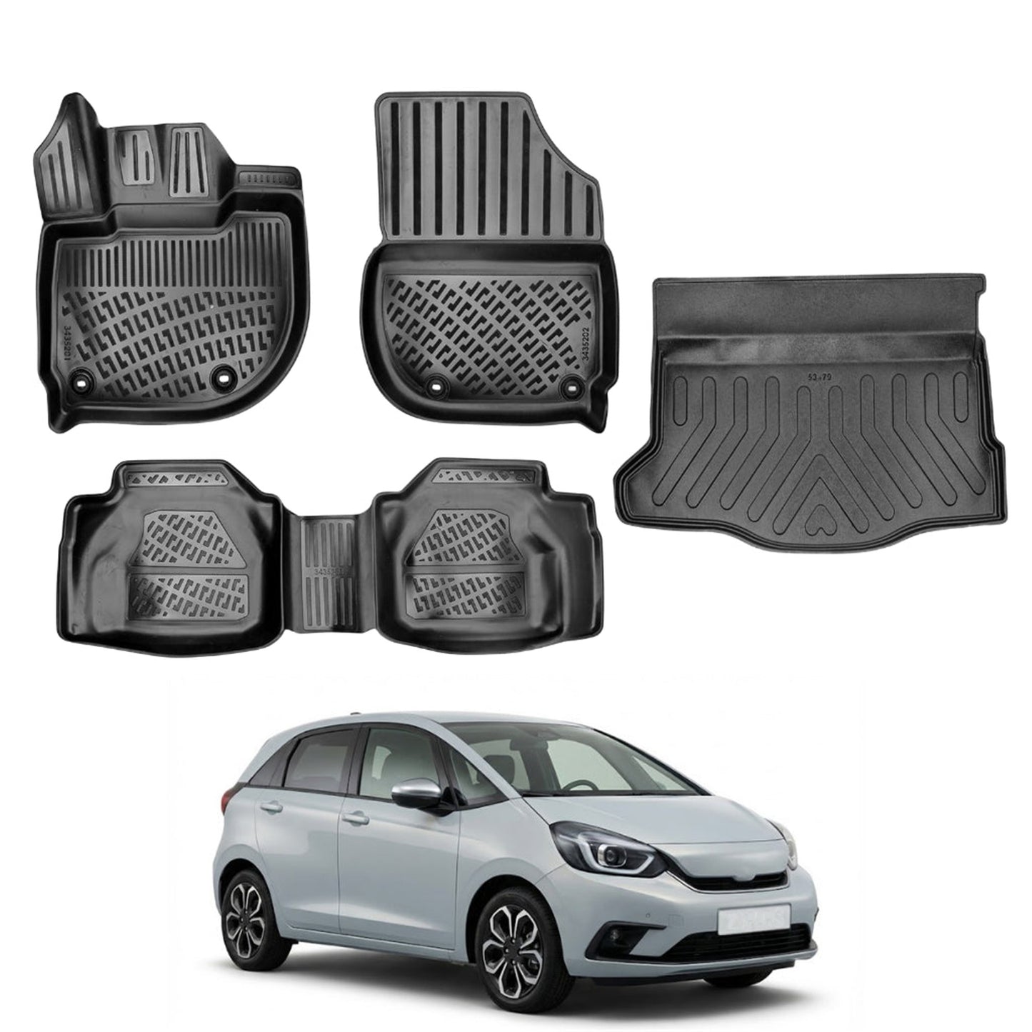 Honda Jazz Floor Mats and Cargo Liner 2020-2026 - Auto Accessory
