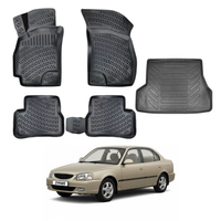 Hyundai Accent Admire Floor Mats and Cargo Liner 2000-2005