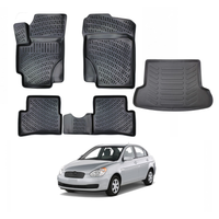 Hyundai Accent Era Floor Mats and Cargo Liner 2006-2012