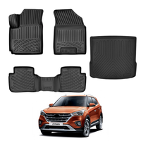 Hyundai Creta Floor Mats and Cargo Liner 2020-2026