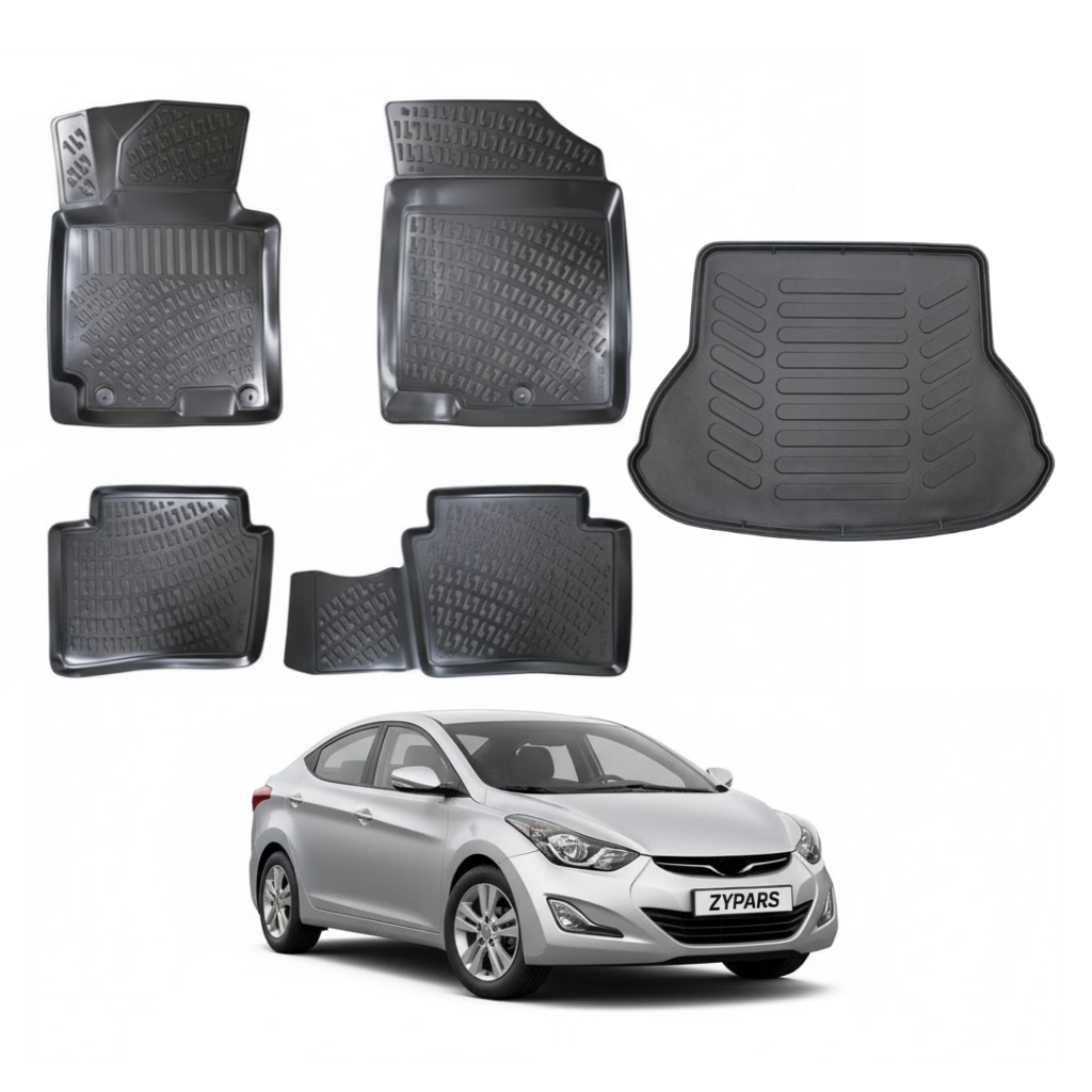Hyundai Elantra Floor Mats and Cargo Liner 2010-2015