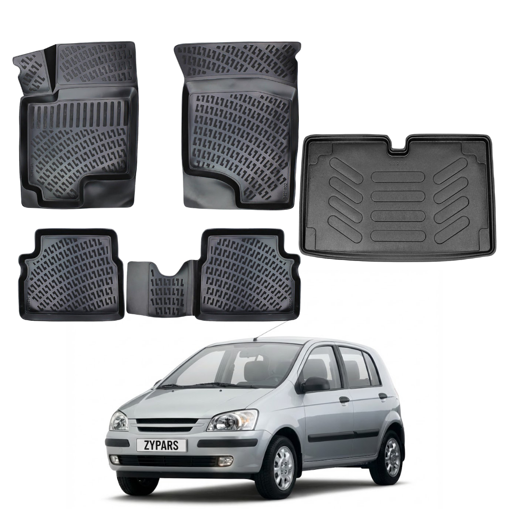 Hyundai Getz Floor Mats and Cargo Liner 2002-2026