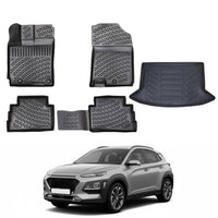 Hyundai Kona Floor Mats and Cargo Liner 2017-2023 - Auto Accessory