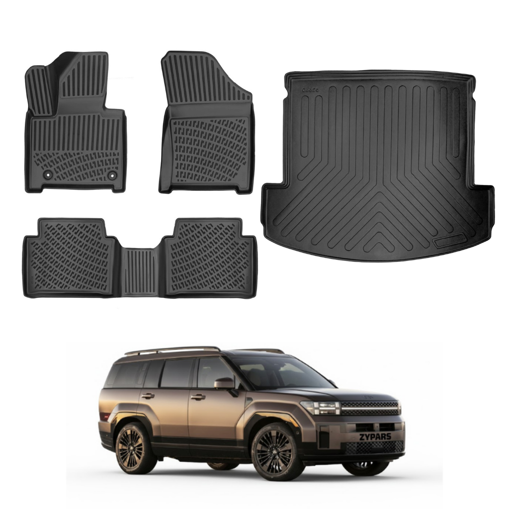 Hyundai Santa Fe Floor Mats and Cargo Liner 2024-2026