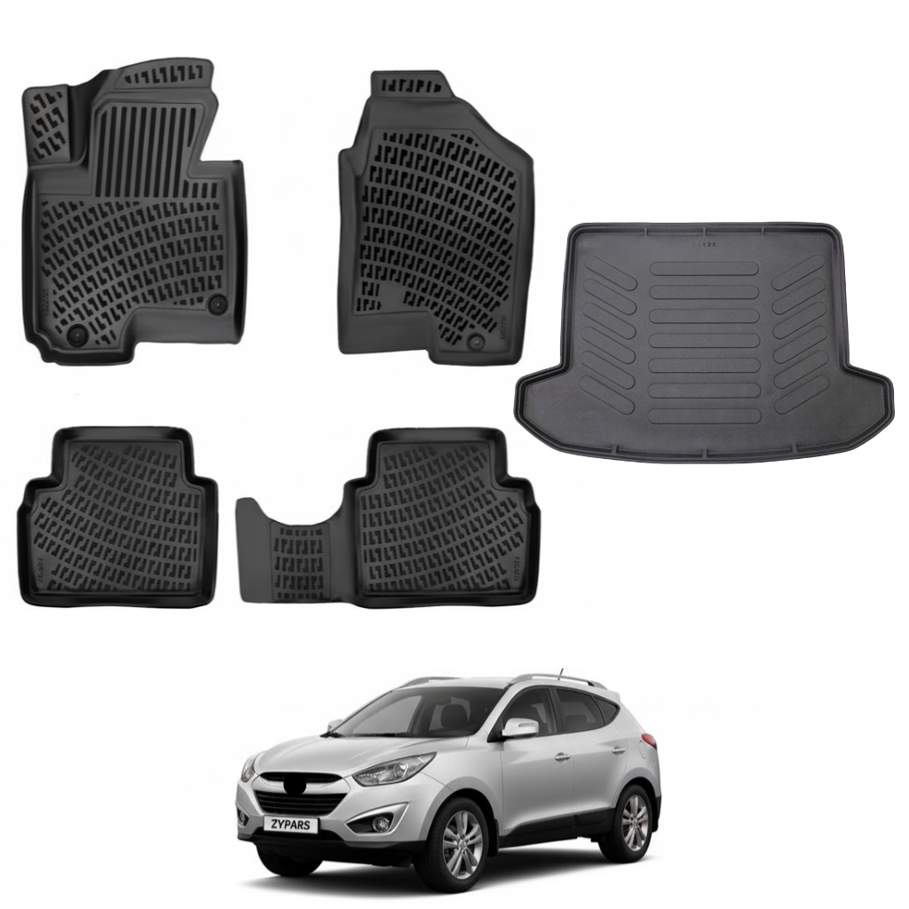 Hyundai Tucson Floor Mats and Cargo Liner 2010-2015