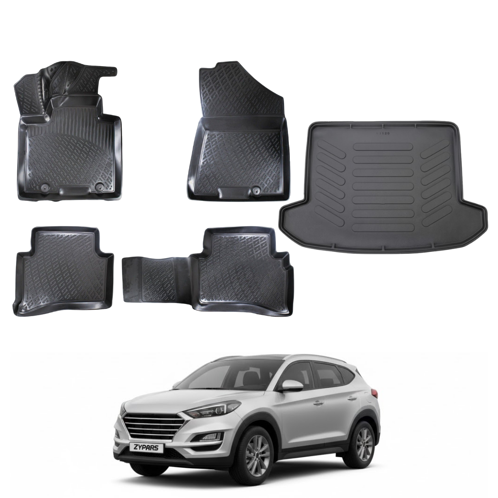 Hyundai Tucson Floor Mats and Cargo Liner 2015-2020