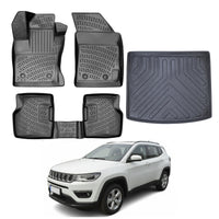 Jeep Compass Floor Mats and Cargo Liner 2017-2026 - Auto Accessory