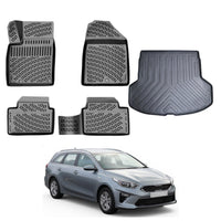 Kia Ceed Floor Mats and Cargo Liner 2018-2022 - Auto Accessory