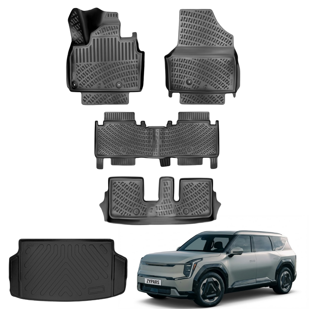 Kia EV9 Floor Mats and Cargo Liner 2024-2026