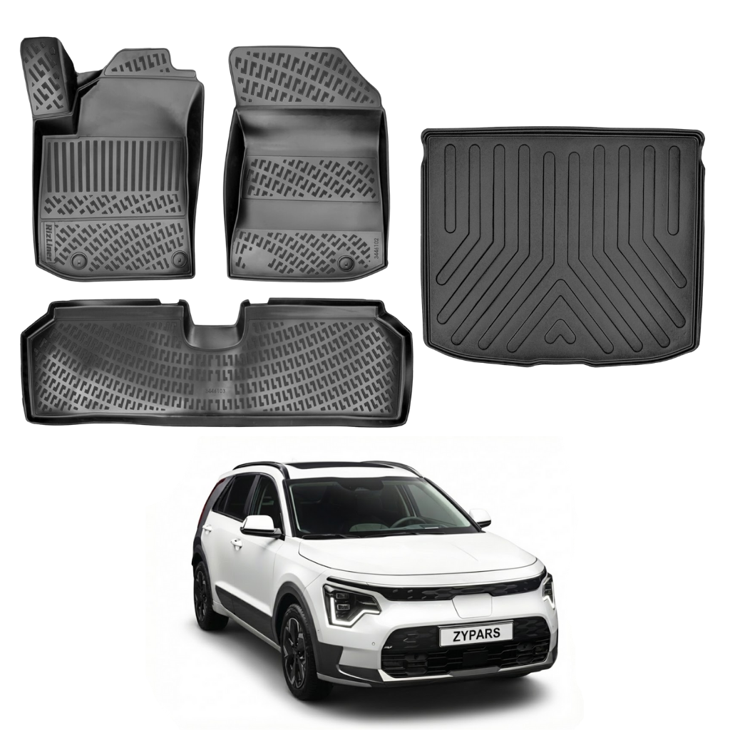 Kia Niro Floor Mats and Cargo Liner 2022-2026 - Auto Accessory SKU: 4655