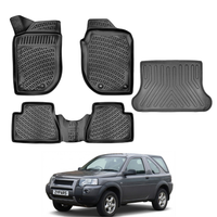 Land Rover Freelander Floor Mats and Cargo Liner 1997-2006, All Weather TPE Front, Rear & Cargo Set