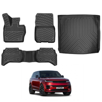 Land Rover Range Rover Floor Mats and Cargo Liner 2023-2026, All Weather TPE Front, Rear & Cargo Set