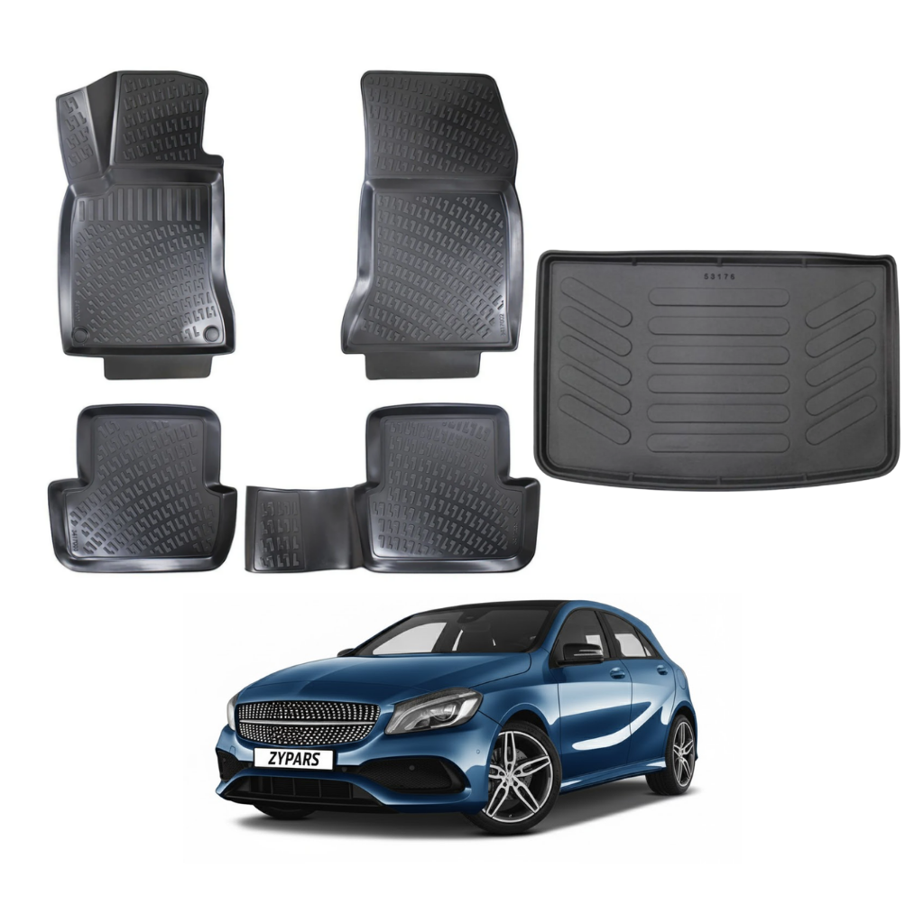 Mercedes A Class W176 Floor Mats and Cargo Liner 2013-2018